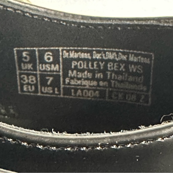 Dr Martens POLLEY BEX Smooth Leather Mary Jane Shoes - Picture 7 of 11